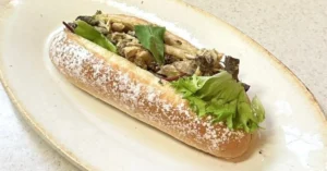 塩さばのヨーグルトカレードッグ